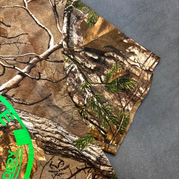 Russel Outdoors x Real Tree Camo Shirt Outdoors Hunting Fishing Camping Elite - Picture 8 of 10